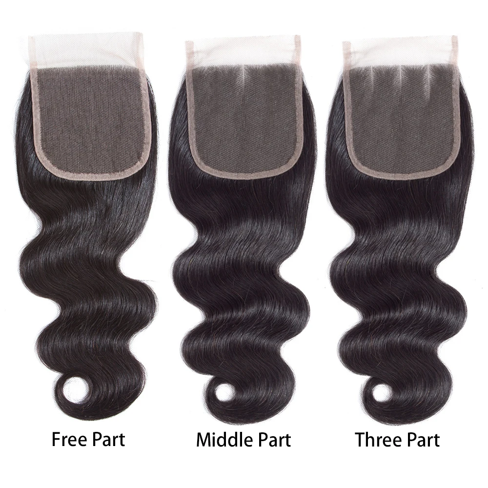 Amanda Body Wave Braziian Hair Bundles with Closure 4