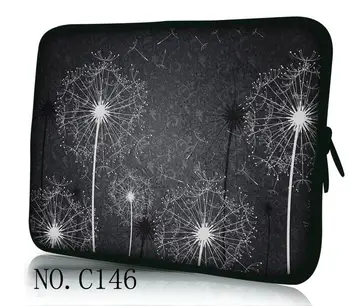 

Dandelion Gray Neoprene Laptop Sleeve Bag Notebook Case Smart Cover 7 10 12 13 14 15 17.3 inch Tablet Netbook Computer Bag