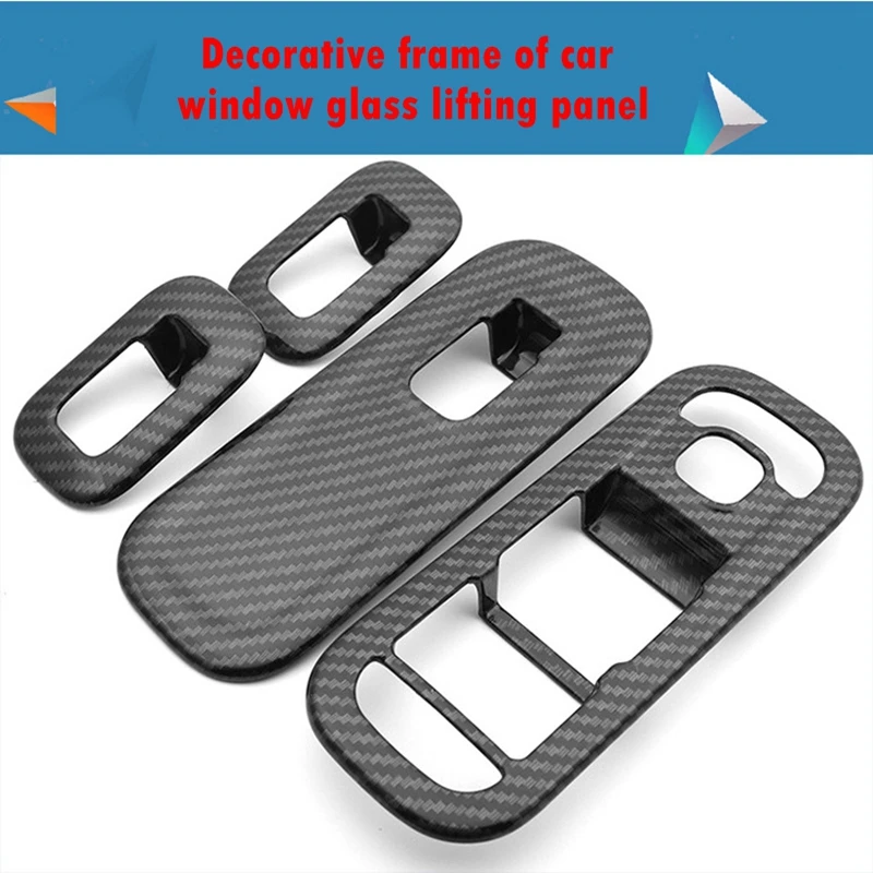 

Car Window Glass Lifting Panel Decoration Frame Car Interior Decoration Sticker Suitable for Mercedes-Benz A180L A200l