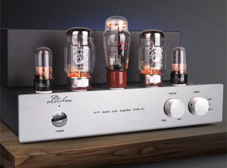 Oldchen KT88 K1 Pure Class A Tube Amplifier Manual Fever PSVANE Tube Bluetooth 5.0 HIFI Audio Speaker Amplifier