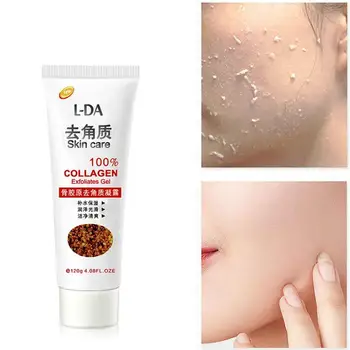 

Natural Organic Face Peeling Exfoliating Gel Moisturizes 120g Collagen Exfoliator Cleansing Face Exfoliante Cream