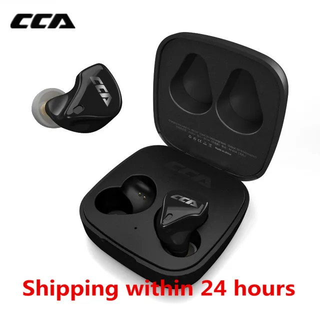 CCA CX10 1DD + 4BA TWS Bluetooth 5.0 contrôle tactile casque HIFI 10 unité pilote hybride dans loreille Eaephones CCA CA16 C10 PRO CX04 KZ E10 Z3 BA8 