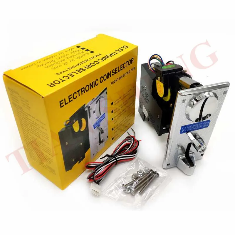 Description Picture 3 of itemCL-1006 custom Zinc Alloy Comparable CPU Coin acceptor Electronic Coin mech single value coin validator for arcade game machine