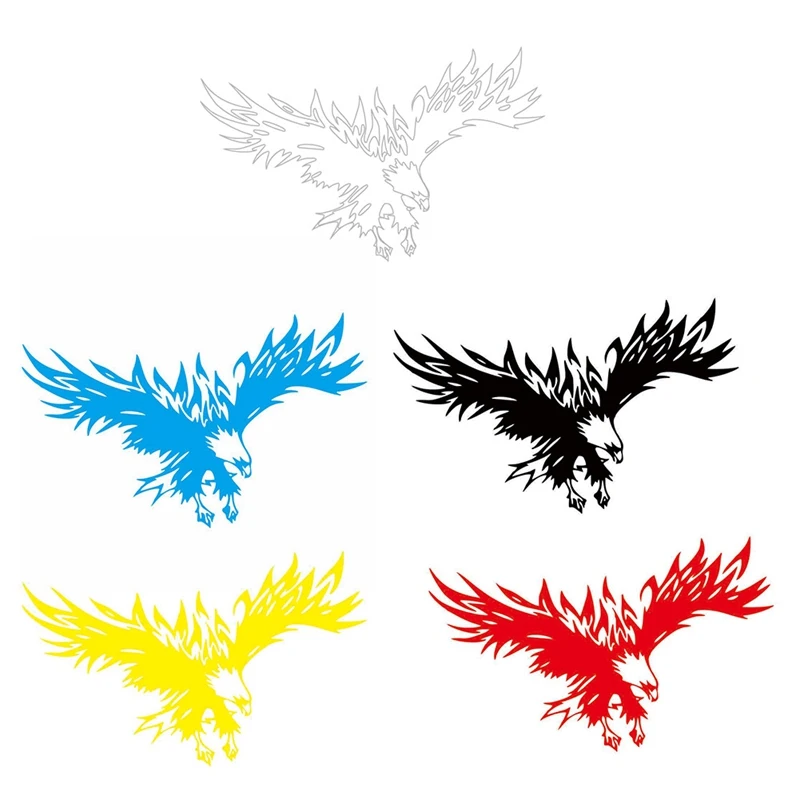 

50x80cm Auto Car Front Hood Window Door Animal Eagle Style Sticker Motor Vinyl Decal Exterior Decoration Car-Styling