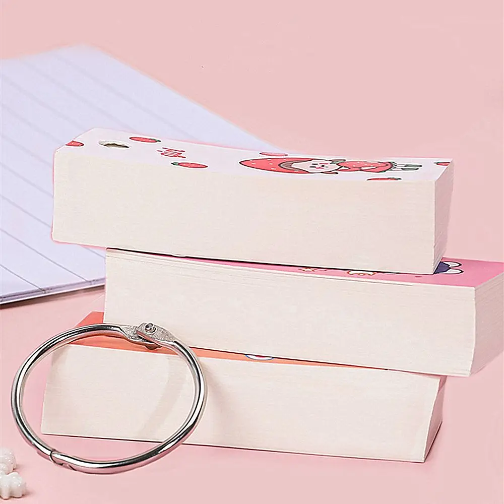1PC Cute Cartoon Coil Mini Loose-Leaf Notebook Planner Portable Binding Memo Pad Kawaii School Office Supplies Stationery