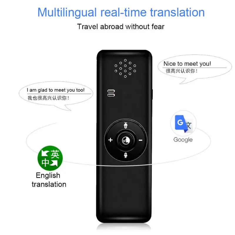 T11 Smart Translation Intelligent Translator 40 Language Instant Voice Device Hot Sale