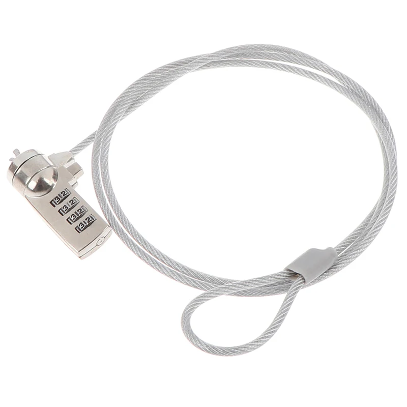 Hot 4 Digit Security Password Computer Lock Anti-theft Chain For Notebook PC Laptop Combination | Компьютеры и офис