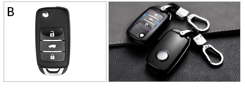 Carbon Fiber Car Smart Key Cover Case Fob For Changan CS75 EADO CS35 RAETON CS15 V3 V5 V7 2020 2021 Protect Shell Accessories - H56e0ca8fb04f4d0abfae93a03018beabs