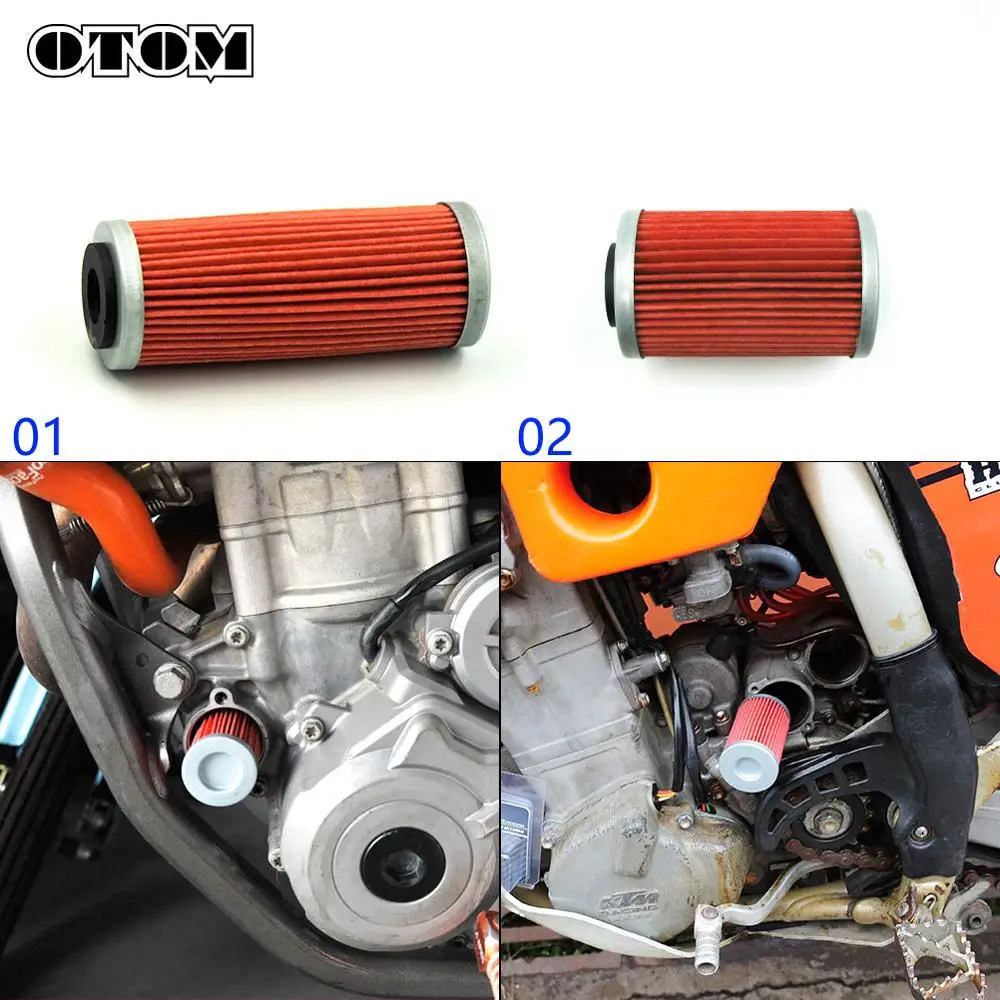 OTOM масляный фильтр очиститель для KTM EXC SXF HUSQVARNA HUSABERG TE FE TC FX 250 350 400 450 530 мотоциклетные масляные