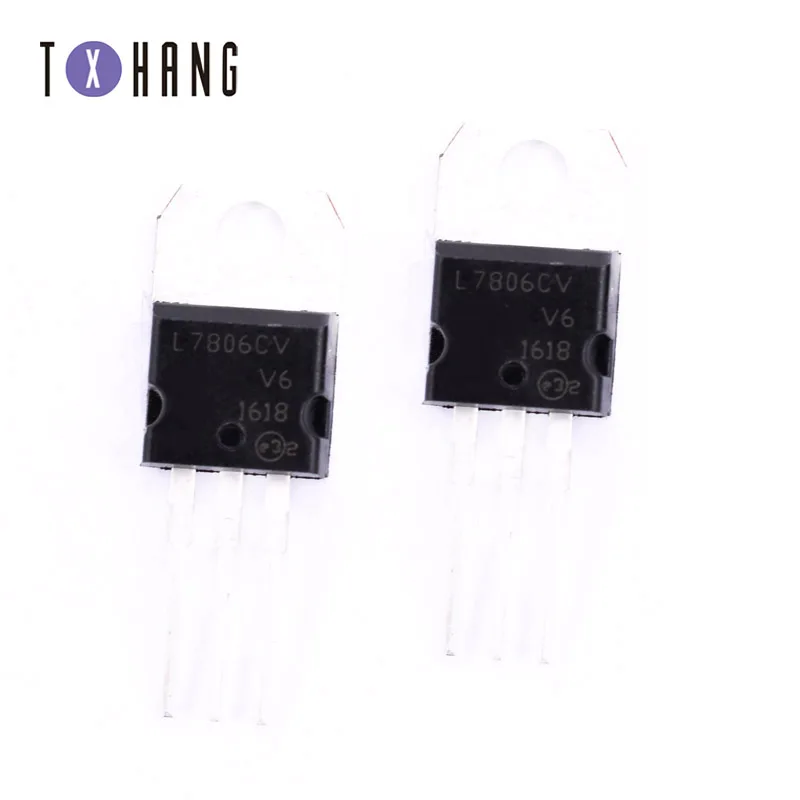 10pcs/lot New L7806cv L7806 7806 Lm7806 Ka7806 Mc7806 To-220 Diy ...