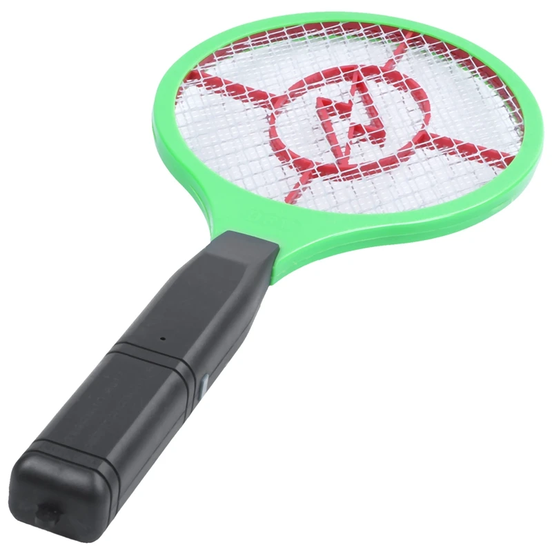 

Mosquito Killer Electric Tennis Bat Racket Insect Fly Bug Zapper Wasp Swatter