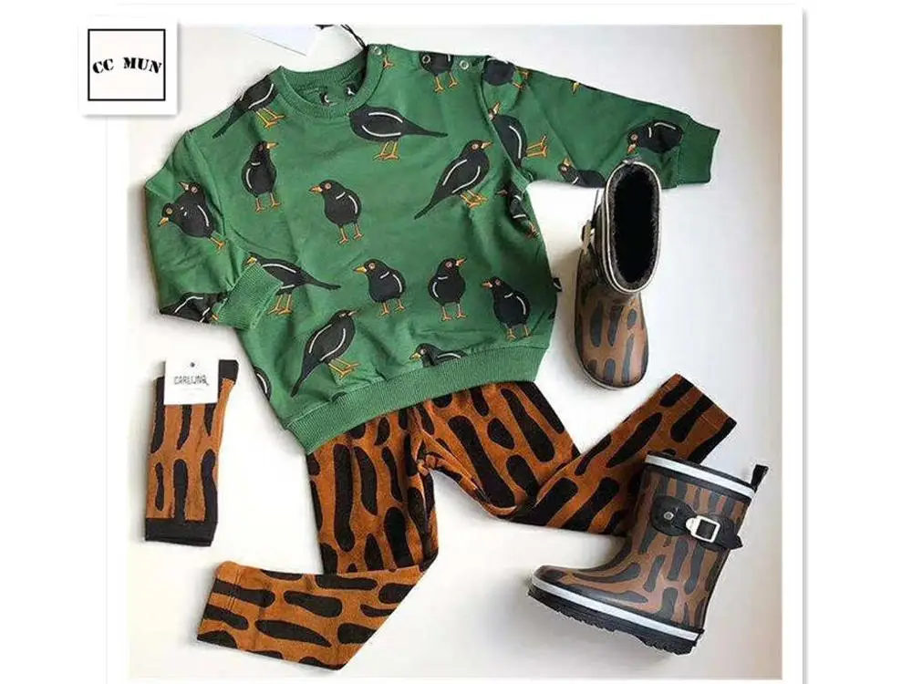 Детский комплект одежды; коллекция года; Одежда для маленьких мальчиков; сезон осень-зима; толстовки с героями мультфильмов для маленьких девочек