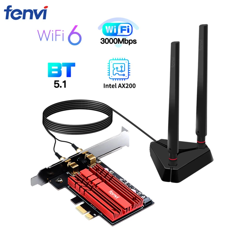3000mbps Wifi 6 Intel Ax200 Pcie Wireless Network Adapter Wifi Card Dual Band 2 4g 5ghz 802 11ac Ax For Bluetooth 5 1 For Win 10 Wifi Pci Express Wifi Pciwireless Wifi Aliexpress