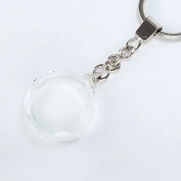 

Sublimation Blank Keyring Crystal Key Chains transfer