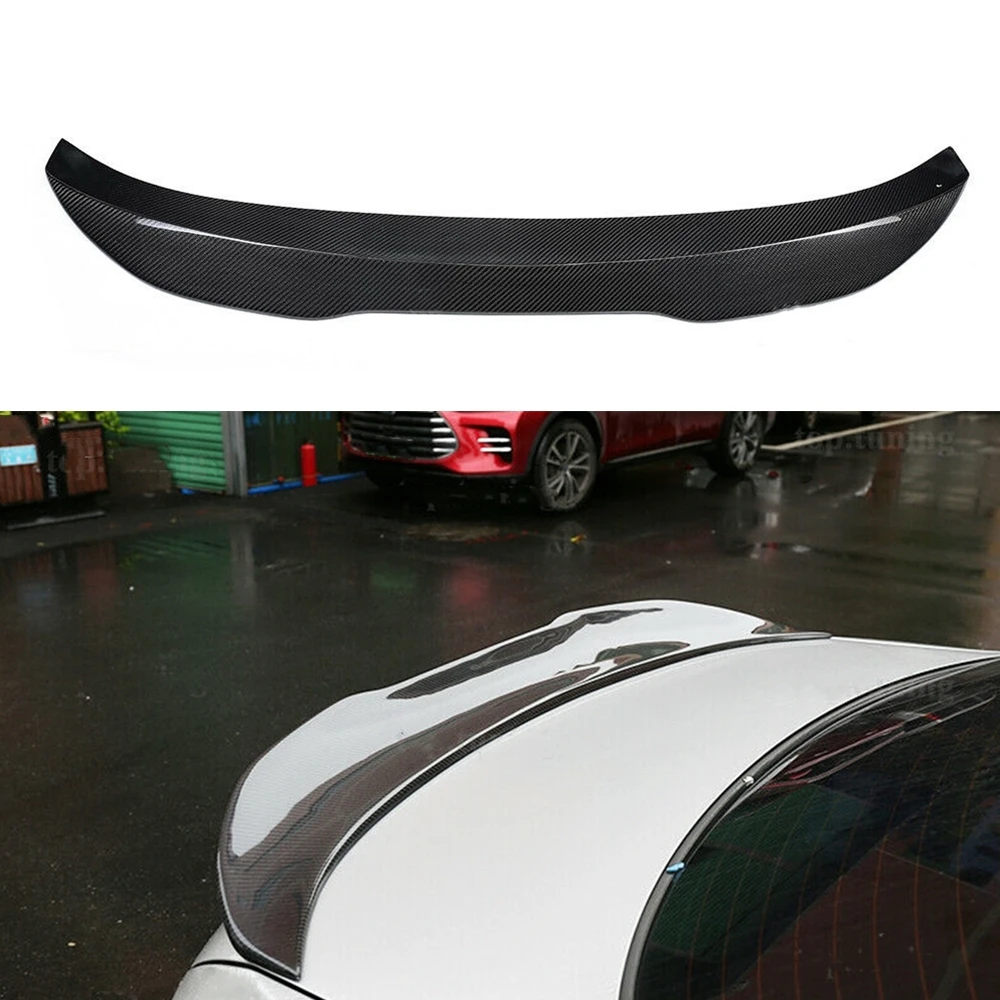 

PSM Style Rear Spoiler Wing For BMW E92 3-Series Coupe 2007-2012 2 Door 335i 328i Real Carbon Fiber Trunk Lid Trim Splitter Lip