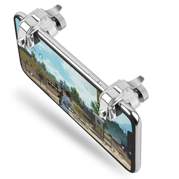 

Metal PUBG Mobile Trigger Gamepad L1R1 Shooter Smartphone Gamepad Controller Mobile Gaming Trigger Joystick For Iphone Xiaomi