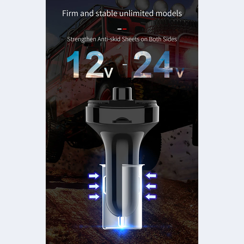FM передатчик автомобильный беспроводной Bluetooth 5,0 комплект Авто MP3 плеер Поддержка U диск TF карта ЖК громкой связи