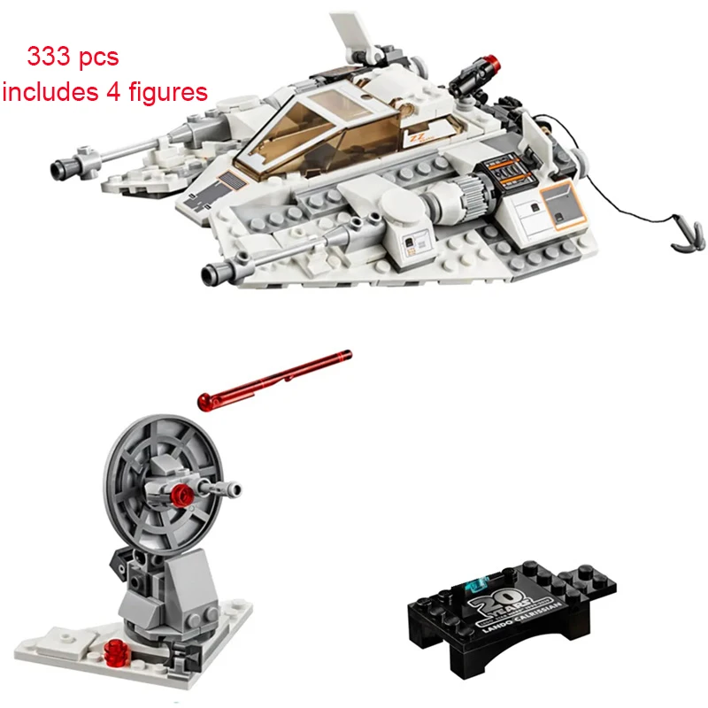 

new Star Wars The Empire Strikes Back Snowspeeder 20th Anniversary Edition 11429 Building Kit Model Kids Toys