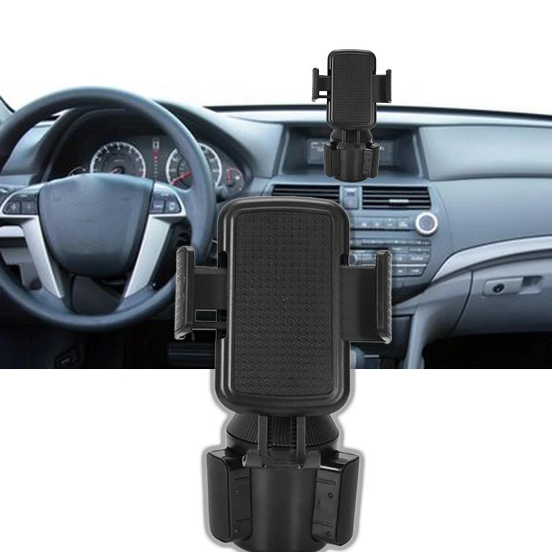 360 градусов Регулируемый автомобильный держатель для чашки подставка для iPhone телефон для iPhone 6S 6S Plus 6 6plus