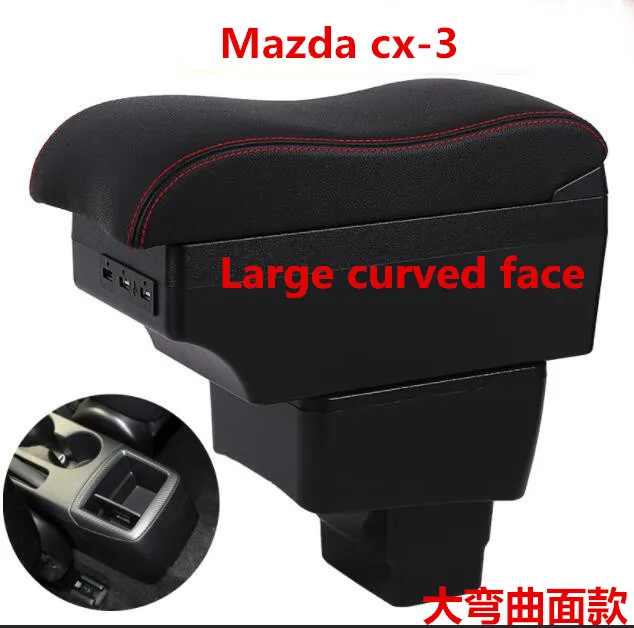 

Automotive Armrest Box apply only for Mazda CX-3 Automotive Armrest Box original modification special decoration