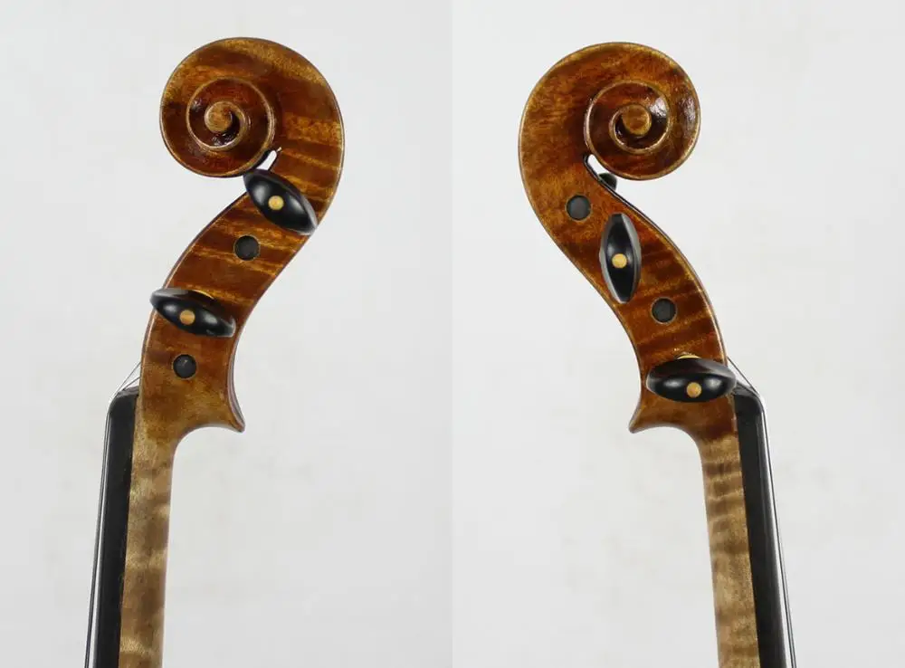 Фото Итальянский масляный лак! Отличная скрипка Stradivari в стиле Мессии 4/4! Мастер тон! №5