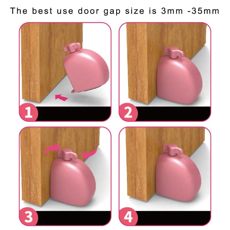

Metal Door Security Devices Portable Door Stopper Jammer Door Lock Brace for Bedroom Hotel Home Bar Travel Personal Protection