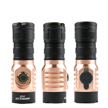 

Astrolux S43S Copper 4x LH351D/4x XPL-HI 3500lm New LED High CRI 95 EDC Flashlight + 1Pc 18650 Battery Torch Lantern Lamp