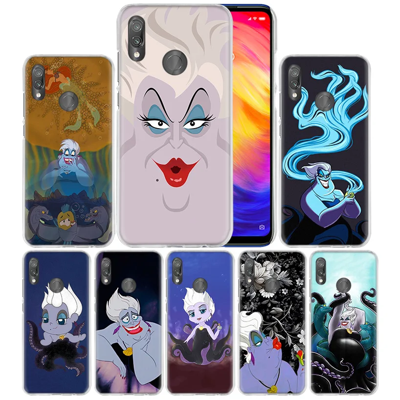 Чехол для Xiaomi Redmi Note 7 7A фотоаппаратов моментальной печати 7S 6 6A 5 Y3 K20 mi 8 до 9 лет CC9 CC9E A1 A2 A3 играть F1 Lite Pro Plus Урсула, Русалочка