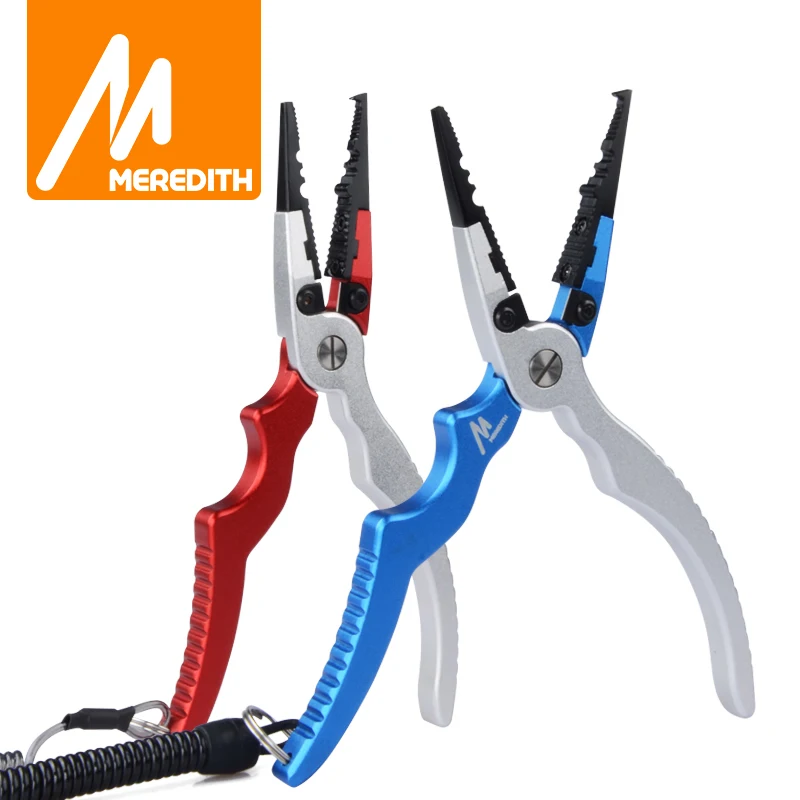 Алюминиевые рыболовные плоскогубцы MEREDITH инструменты многофункциональные