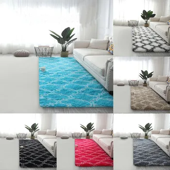 

Shaggy Area Rug Modern Tie Dye Carpet Nordic Minimalist Sofa Bed Livingroom Full Carpet Household Floor Mat Decoration #LR2