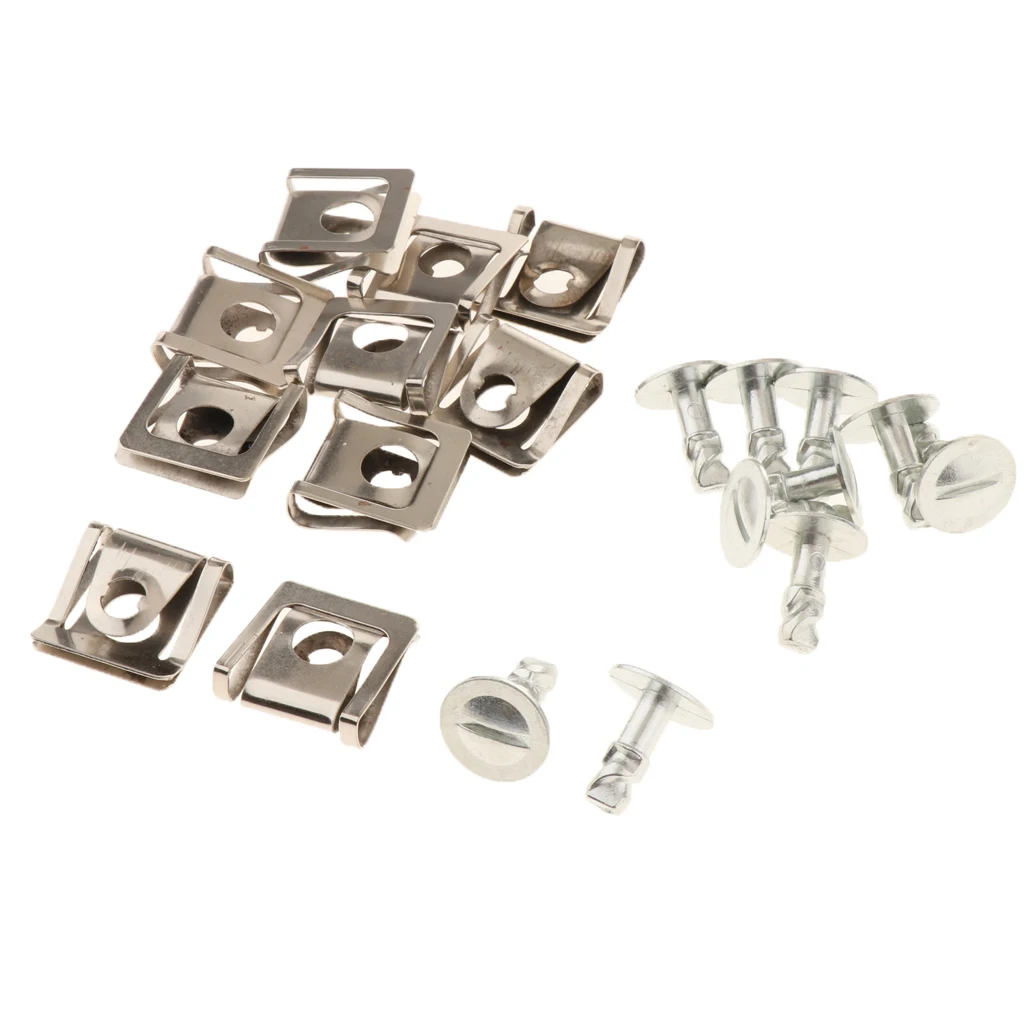10pcs Auto Car Parts Panel Trim Clips Plastic Rivet Fasteners OEM：8D0805960