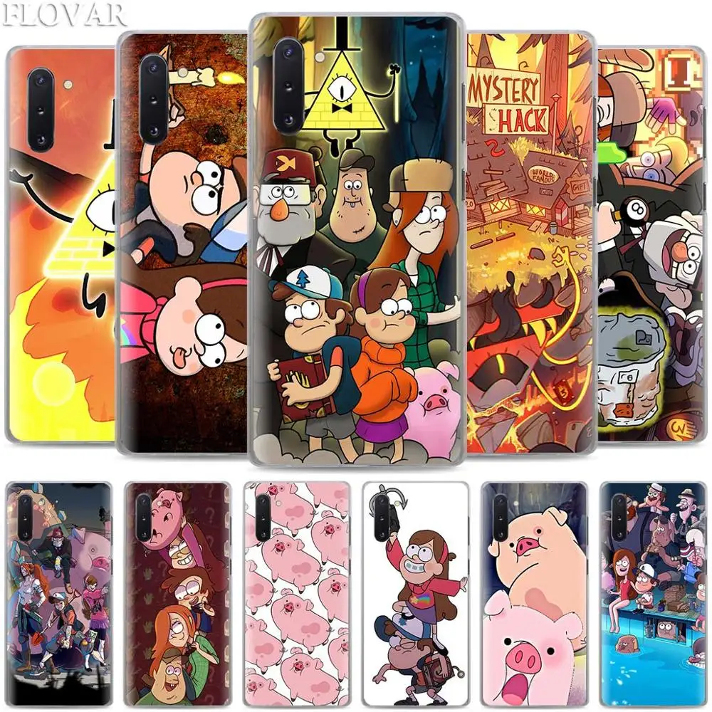 

Gravity Falls Family Phone Cases for Samsung Galaxy Note 10 S10 Plus 5G S10e A30 A40 A50 A60 A70 M40 Hard Cover Coque