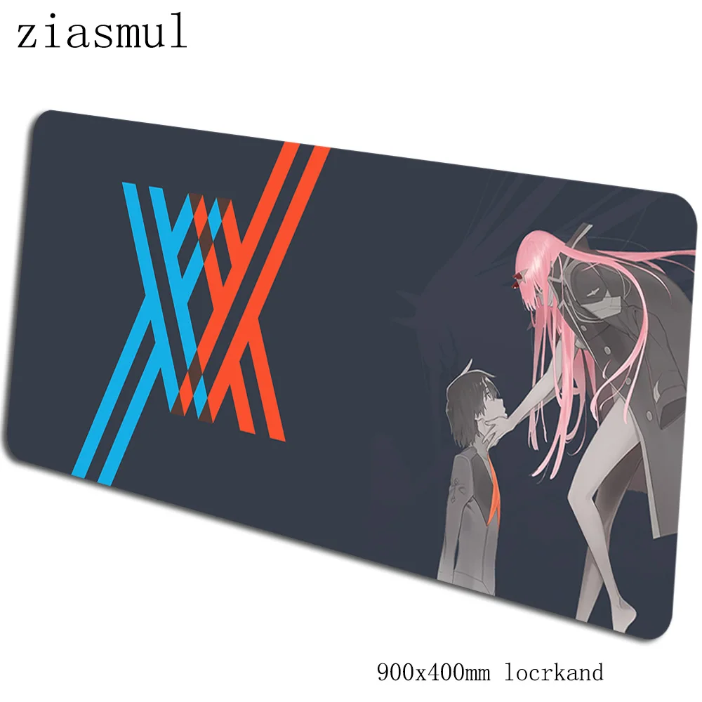 Darling в franxx padmouse 900x400x3 мм игровой коврик для мыши с изображением игры толстый коврик для мыши компьютерный стол Киберспорт коврик ноутбук с алюминиевым корпусом коврик для мыши - Цвет: pattern 11