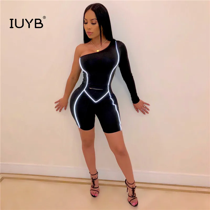IUYB, однотонный, черный, облегающий, макси,, модный, женский, сексуальный, длинный рукав, Повседневный, обтягивающий, клубный, облегающие комбинезоны OSM4071