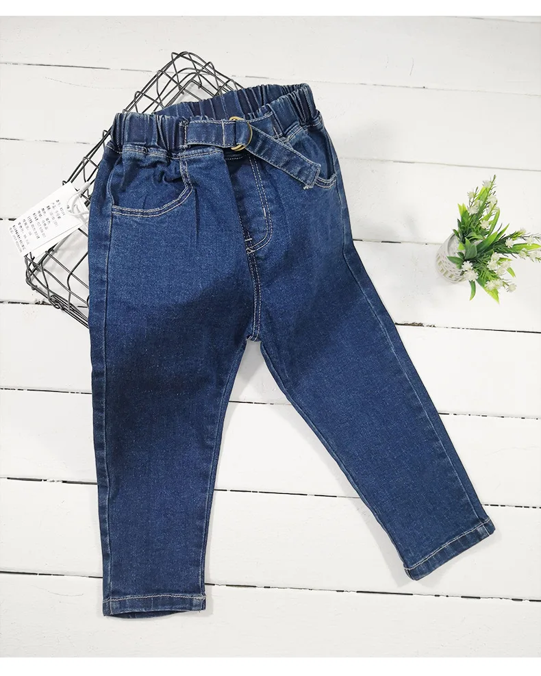 Migu Children‘s Jeans Autumn Clothing New Style Children Thin Jeans Men And Women Baby Western Style Pants
