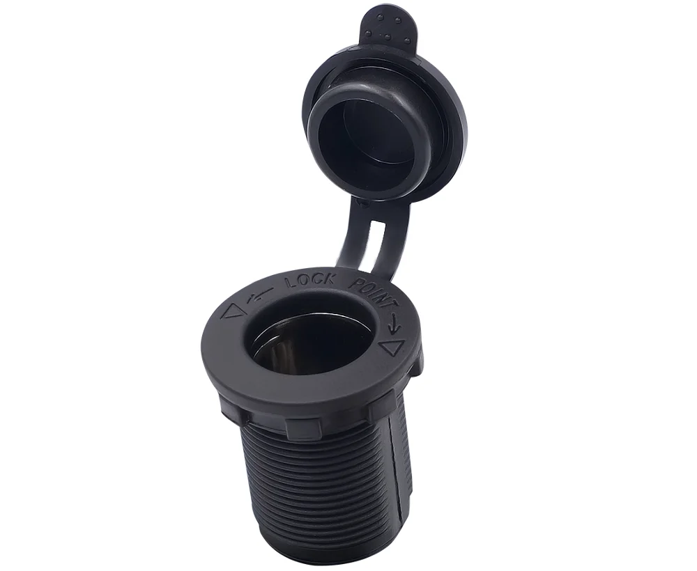 

1 pcs Cigarette Lighter Socket 12V Waterproof Car Boat Motorcycle Cigarette Lighter Sockets Power Plug Outlet
