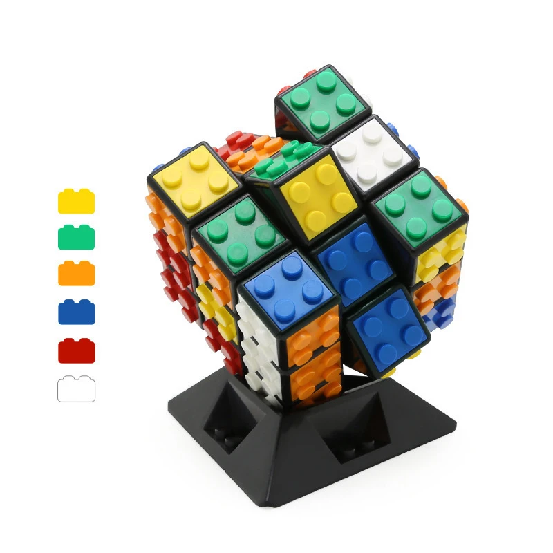 

3x3x3 Learning Education Small Particle Adult Children's Legoings Building Block High Quality Smooth Racing The 3 Magic Cube Toy