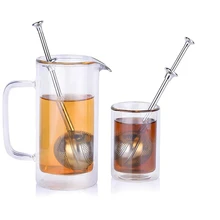 80 шт., креативная чайная ложка из нержавеющей стали, сетчатый фильтр для трав, фильтр для специй, шарик для заварки