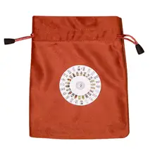 

1 Pcs Tarot Storage Bag Thick Double-Layer Velour Drawstring Pouch Divination Bags Mini Lightweight Pouches For Coin Dice Tarot