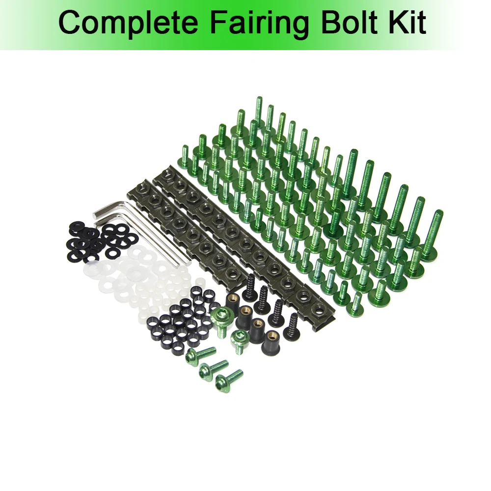 

Motorcycle Fairing Aluminum Universal Fasteners Bolts For Suzuki GSXR1300 Hayabusa 1997 - 2016 98 99 10 11 12 13 14 15 16