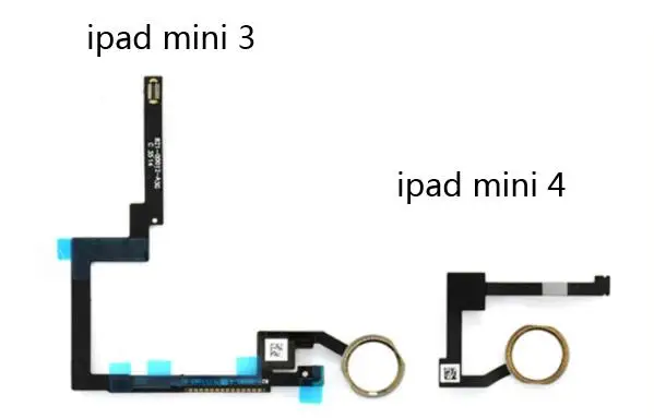 For ipad mini 3/4 Fingerprint Sensor Scanner Flex Cable Touch ID Home Button Return Key Replacemt | Мобильные телефоны и