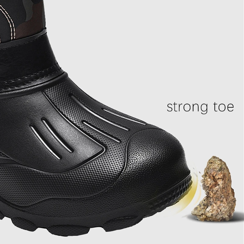 Мужские зимние ботинки; водонепроницаемые уличные камуфляжные теплые зимние ботинки; Мужская обувь;# BDE02