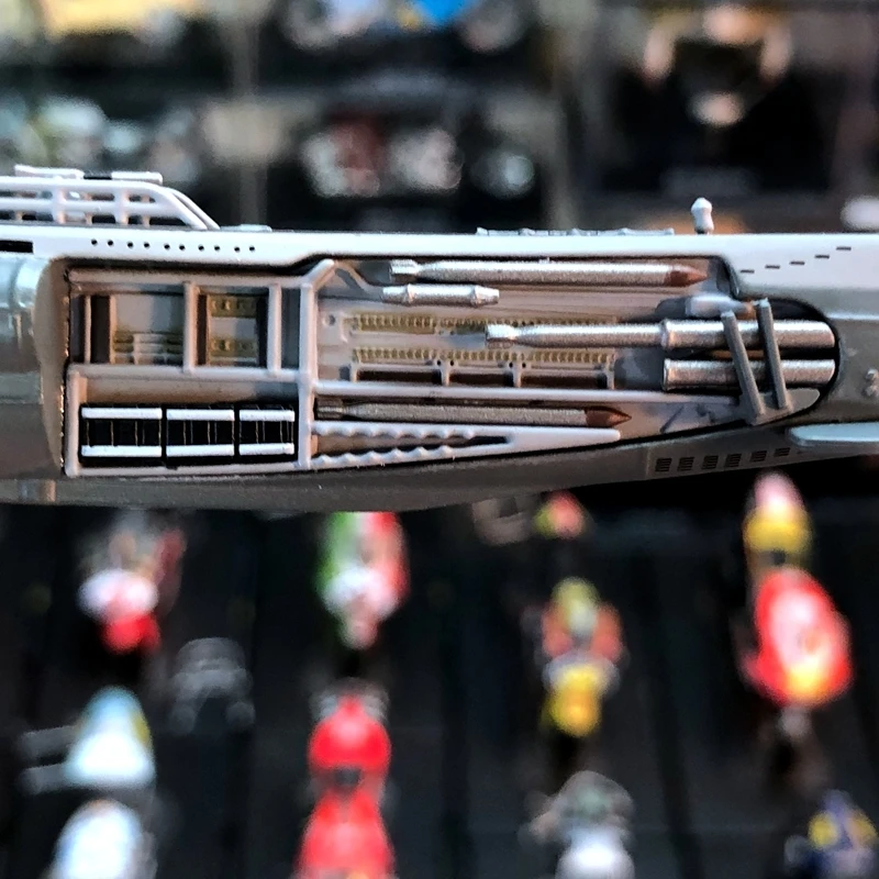 Новая специальная литая под давлением металлическая 1/350 немецкая Волчья упаковка U47 подводная лодка имитация военный кулон статическая Готовая модель корабля Milita