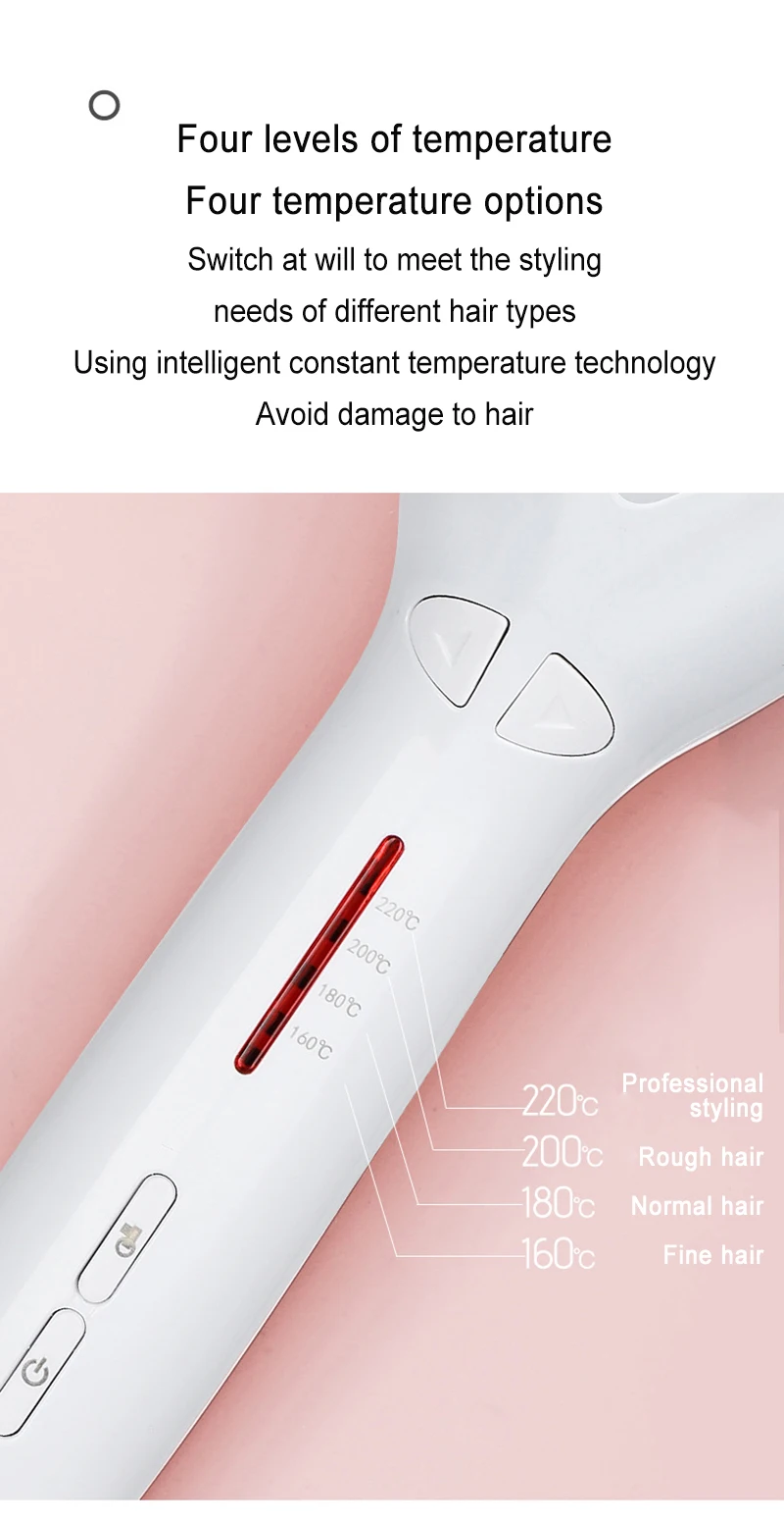 Automática Rotativa Modelador de Cabelo Rolos de