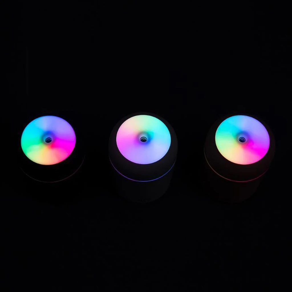 USB Essential Oil Diffuser Air Humidifier Gray + 5pcs Cotton Filter Sticks
