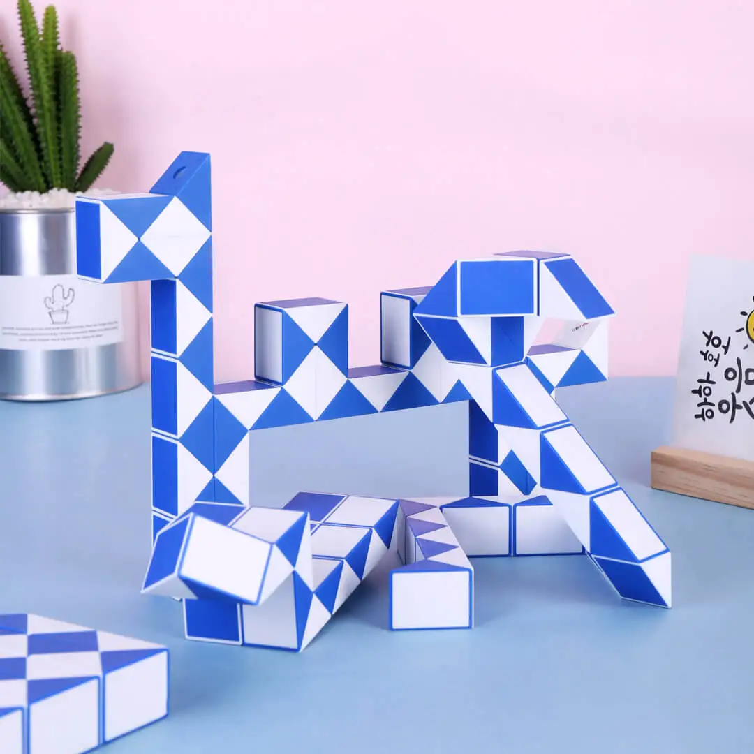 Xiaomi Mijia Youpin 36 параграфов Волшебная Линейка красный и синий случайный пазл раннее образование ABS Материал игры канцелярские принадлежности развлечение
