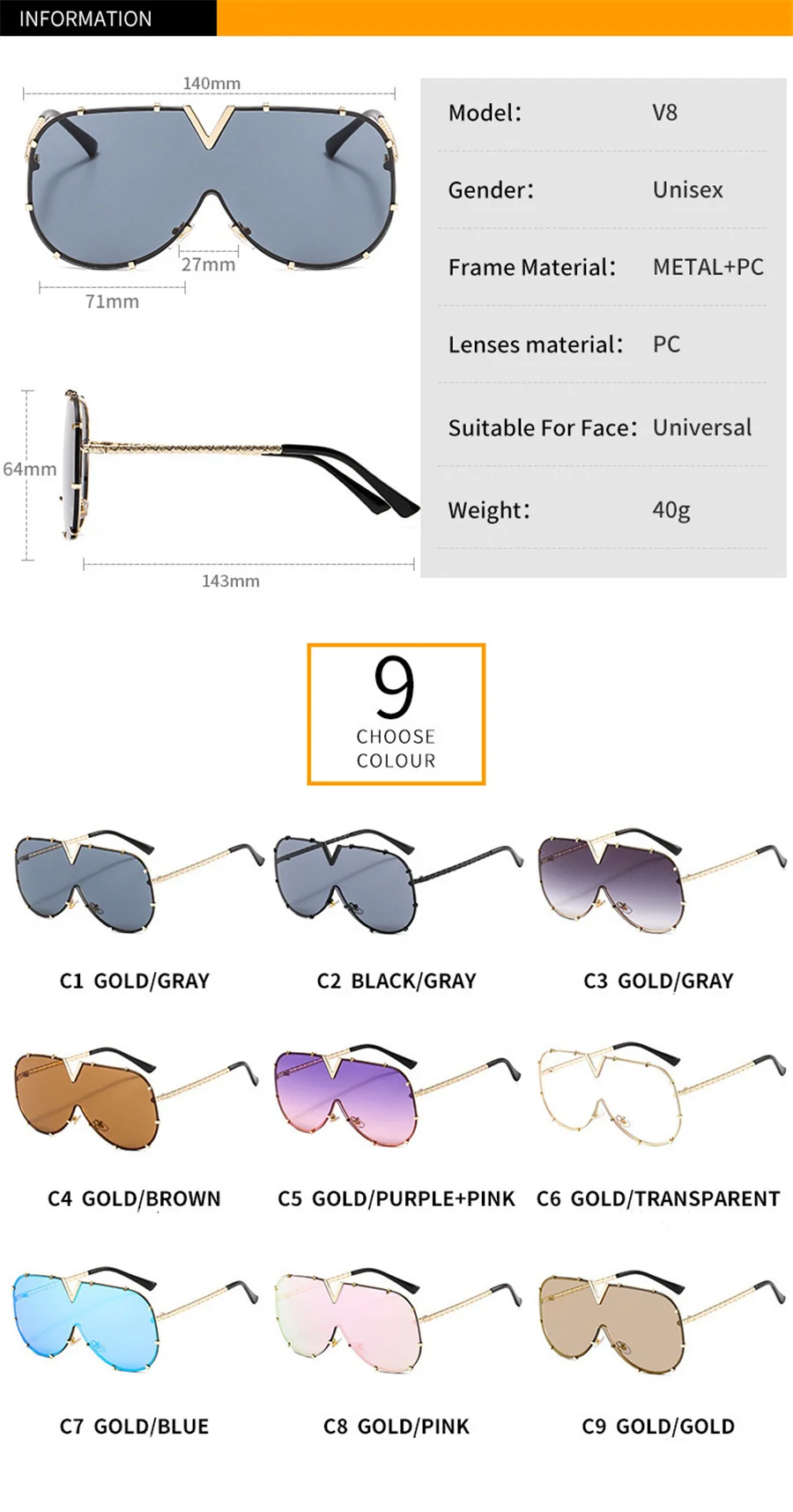 Fashion Brand Modern Oversized Square Sunglasses For Women Men Vintage Big Frame Retro Luxury Designer Sun Glasses UV400 Eyewear guess sunglasses