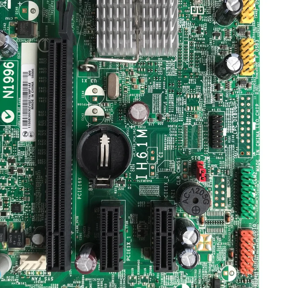 Высокое качество для lenovo Edge72 Настольный FRU системной платы 03T6677 03T6675 IH61M LGA1155 DDR3 тестирование Быстрая