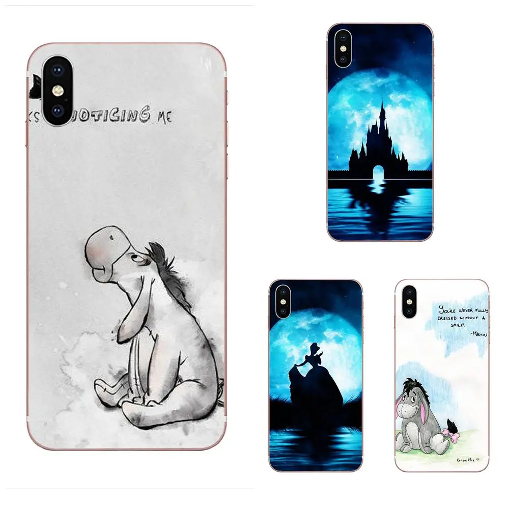 Мягкий ТПУ дизайн для Xiaomi Redmi Mi 4 7A 9T K20 CC9 CC9e Note 7 9 Y3 SE Pro Prime Go Play The Pooh Eeyore | Мобильные