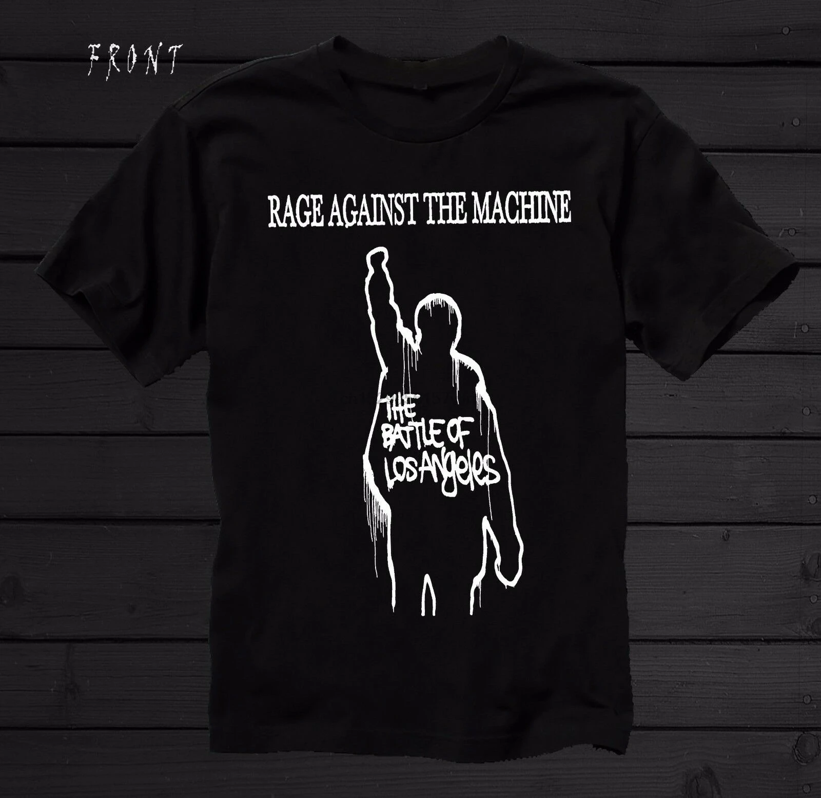 RAGE AGAINST THE MACHINE Битва за Лос Анжелес T_shirt размеры от S до 6XL (1)| |